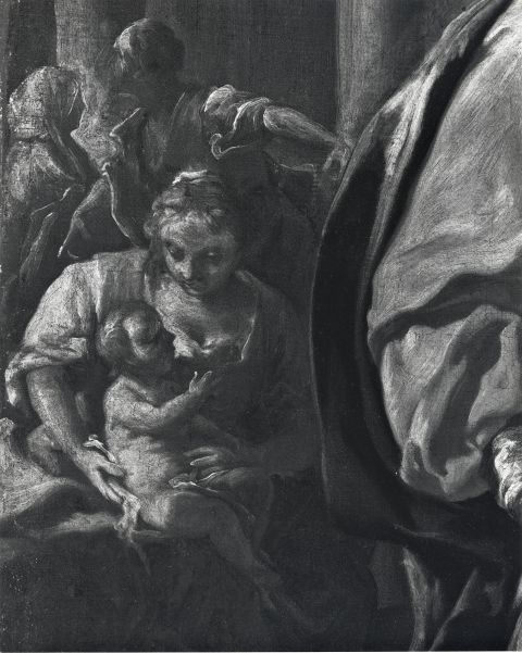 Anonimo — Cestaro Jacopo - sec. XVIII - Sposalizio della Vergine: particolare — particolare